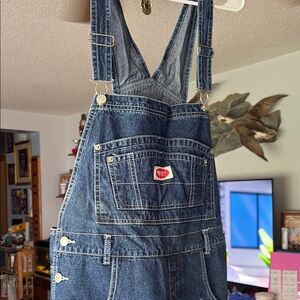 Revolt Jeans Blue Denim Overalls